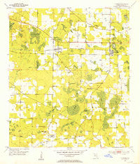 Cypress Florida Historical topographic map, 1:24000 scale, 7.5 X 7.5 Minute, Year 1952