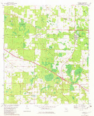 Cypress Florida Historical topographic map, 1:24000 scale, 7.5 X 7.5 Minute, Year 1982
