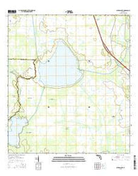 Cypress Lake Florida Current topographic map, 1:24000 scale, 7.5 X 7.5 Minute, Year 2015