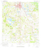 Dade City Florida Historical topographic map, 1:24000 scale, 7.5 X 7.5 Minute, Year 1960