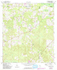 Darlington Florida Historical topographic map, 1:24000 scale, 7.5 X 7.5 Minute, Year 1987