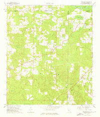 Darlington Florida Historical topographic map, 1:24000 scale, 7.5 X 7.5 Minute, Year 1973
