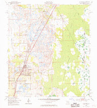 Davenport Florida Historical topographic map, 1:24000 scale, 7.5 X 7.5 Minute, Year 1953