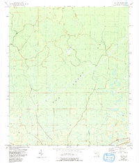 Day NW Florida Historical topographic map, 1:24000 scale, 7.5 X 7.5 Minute, Year 1954