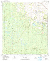 Day SE Florida Historical topographic map, 1:24000 scale, 7.5 X 7.5 Minute, Year 1954