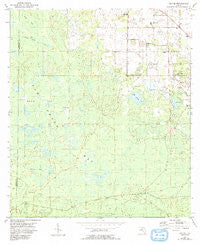Day SE Florida Historical topographic map, 1:24000 scale, 7.5 X 7.5 Minute, Year 1954
