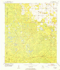 Day SE Florida Historical topographic map, 1:24000 scale, 7.5 X 7.5 Minute, Year 1954