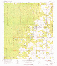 Day Florida Historical topographic map, 1:24000 scale, 7.5 X 7.5 Minute, Year 1954