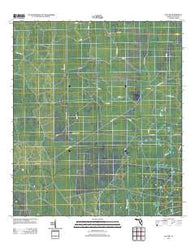 Day NW Florida Historical topographic map, 1:24000 scale, 7.5 X 7.5 Minute, Year 2012