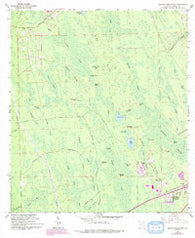 Daytona Beach NW Florida Historical topographic map, 1:24000 scale, 7.5 X 7.5 Minute, Year 1962