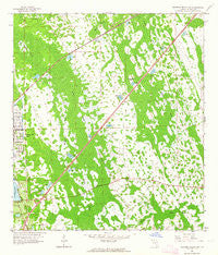 Daytona Beach SW Florida Historical topographic map, 1:24000 scale, 7.5 X 7.5 Minute, Year 1962