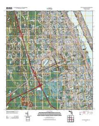 Daytona Beach Florida Historical topographic map, 1:24000 scale, 7.5 X 7.5 Minute, Year 2012