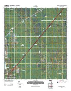 Daytona Beach SW Florida Historical topographic map, 1:24000 scale, 7.5 X 7.5 Minute, Year 2012