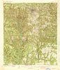 De Funiak Springs Florida Historical topographic map, 1:62500 scale, 15 X 15 Minute, Year 1938