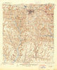 De Funiak Springs Florida Historical topographic map, 1:62500 scale, 15 X 15 Minute, Year 1938