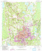 De Land Florida Historical topographic map, 1:24000 scale, 7.5 X 7.5 Minute, Year 1964