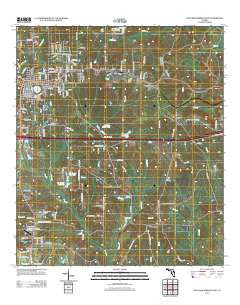 De Funiak Springs East Florida Historical topographic map, 1:24000 scale, 7.5 X 7.5 Minute, Year 2012