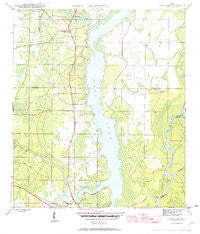Dead Lake Florida Historical topographic map, 1:24000 scale, 7.5 X 7.5 Minute, Year 1945