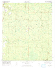 Deep Creek Florida Historical topographic map, 1:24000 scale, 7.5 X 7.5 Minute, Year 1961