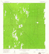 Deep Lake SW Florida Historical topographic map, 1:24000 scale, 7.5 X 7.5 Minute, Year 1959