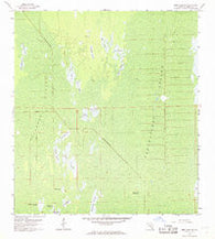 Deep Lake SW Florida Historical topographic map, 1:24000 scale, 7.5 X 7.5 Minute, Year 1959
