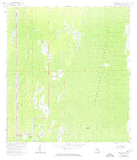 Deep Lake SW Florida Historical topographic map, 1:24000 scale, 7.5 X 7.5 Minute, Year 1959