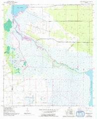 Deer Park NE Florida Historical topographic map, 1:24000 scale, 7.5 X 7.5 Minute, Year 1953