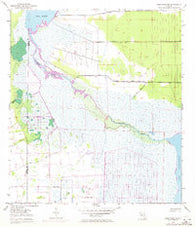 Deer Park NE Florida Historical topographic map, 1:24000 scale, 7.5 X 7.5 Minute, Year 1953
