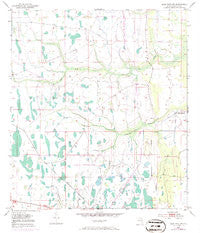 Deer Park NW Florida Historical topographic map, 1:24000 scale, 7.5 X 7.5 Minute, Year 1953
