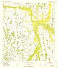 Deer Park Florida Historical topographic map, 1:24000 scale, 7.5 X 7.5 Minute, Year 1953