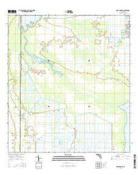 Deer Park NE Florida Current topographic map, 1:24000 scale, 7.5 X 7.5 Minute, Year 2015