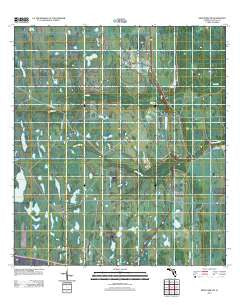 Deer Park NW Florida Historical topographic map, 1:24000 scale, 7.5 X 7.5 Minute, Year 2012
