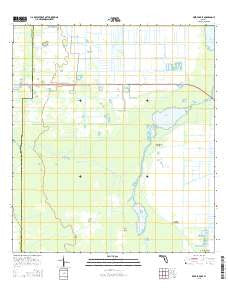 Deer Park SE Florida Current topographic map, 1:24000 scale, 7.5 X 7.5 Minute, Year 2015