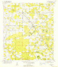 Dellwood Florida Historical topographic map, 1:24000 scale, 7.5 X 7.5 Minute, Year 1952