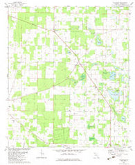 Dellwood Florida Historical topographic map, 1:24000 scale, 7.5 X 7.5 Minute, Year 1982