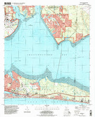 Destin Florida Historical topographic map, 1:24000 scale, 7.5 X 7.5 Minute, Year 1994
