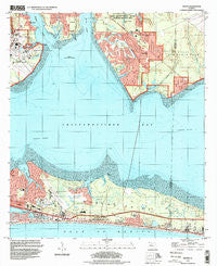 Destin Florida Historical topographic map, 1:24000 scale, 7.5 X 7.5 Minute, Year 1994