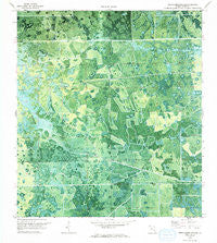 Devils Garden Slough Florida Historical topographic map, 1:24000 scale, 7.5 X 7.5 Minute, Year 1970