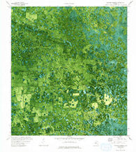 Doctors Hammock Florida Historical topographic map, 1:24000 scale, 7.5 X 7.5 Minute, Year 1974