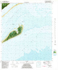 Dog Island Florida Historical topographic map, 1:24000 scale, 7.5 X 7.5 Minute, Year 1982