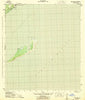 Dog Island Florida Historical topographic map, 1:31680 scale, 7.5 X 7.5 Minute, Year 1943