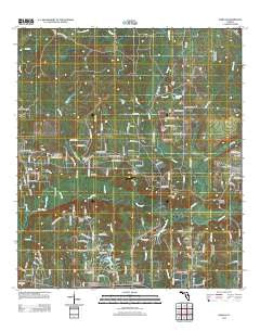 Dorcas Florida Historical topographic map, 1:24000 scale, 7.5 X 7.5 Minute, Year 2012