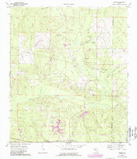 Dorcas Florida Historical topographic map, 1:24000 scale, 7.5 X 7.5 Minute, Year 1973