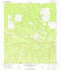 Dorcas Florida Historical topographic map, 1:24000 scale, 7.5 X 7.5 Minute, Year 1973