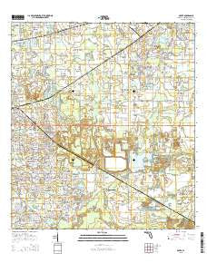 Dover Florida Current topographic map, 1:24000 scale, 7.5 X 7.5 Minute, Year 2015