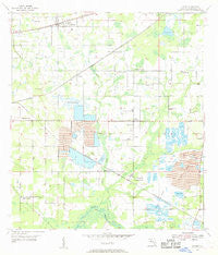 Dover Florida Historical topographic map, 1:24000 scale, 7.5 X 7.5 Minute, Year 1955