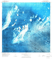 Dry Tortugas Florida Historical topographic map, 1:24000 scale, 7.5 X 7.5 Minute, Year 1971