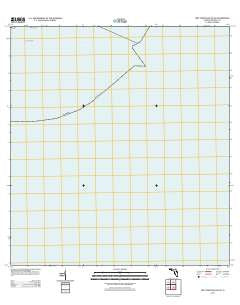 Dry Tortugas OE SE Florida Historical topographic map, 1:24000 scale, 7.5 X 7.5 Minute, Year 2012