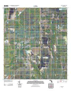 Duette Florida Historical topographic map, 1:24000 scale, 7.5 X 7.5 Minute, Year 2012