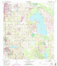 Dundee Florida Historical topographic map, 1:24000 scale, 7.5 X 7.5 Minute, Year 1953